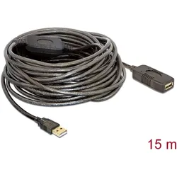 Delock Kabel USB 2.0 Verlängerung, aktiv 15 m
