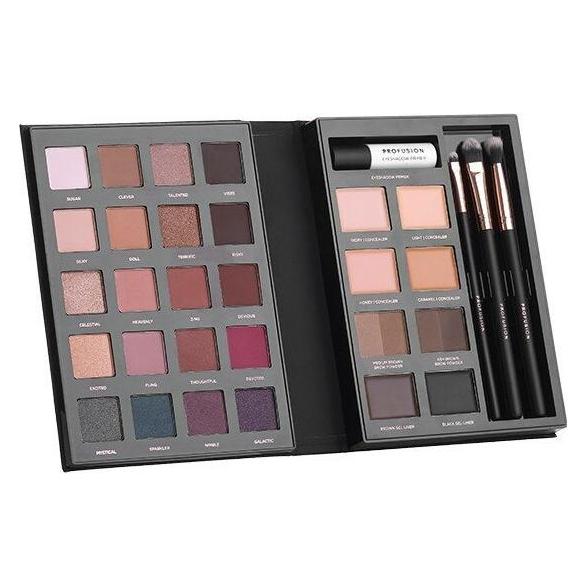 Profusion Pro Eyes 32 pc Professional Eye Kit - Eyeshadow, Brow Powder, Brushes (52460357)