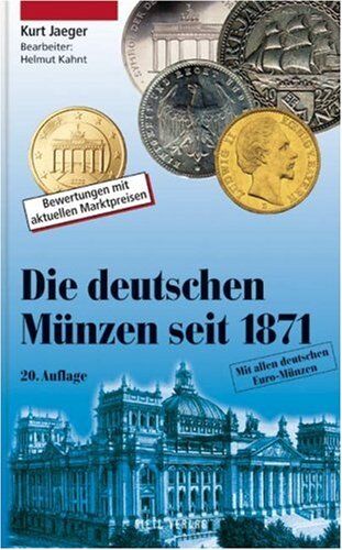 Kurt Jaeger - Die deutschen Münzen seit 1871: Bewertungen mit aktuellen Marktpreisen - Preis vom 15.10.2026 23:06:25 h