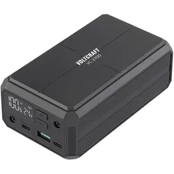 Voltcraft VC-2700 (27000 mAh, 100 W), Powerbank, Schwarz
