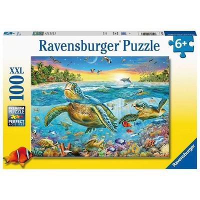 Swim with Sea Turtles 100 PC XXL Puzzle