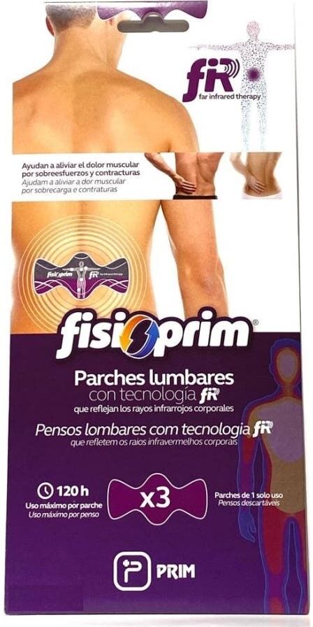 Prim Fisio Parches Lumbares 3uds