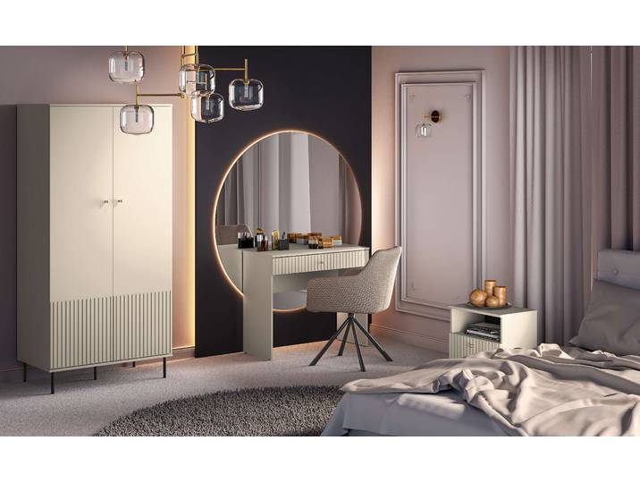 Schlafzimmer-Set Schlafzimmer Set 3-teilig – SOPHIE