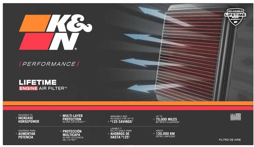 K&N Filters 33-2018 Air filter
