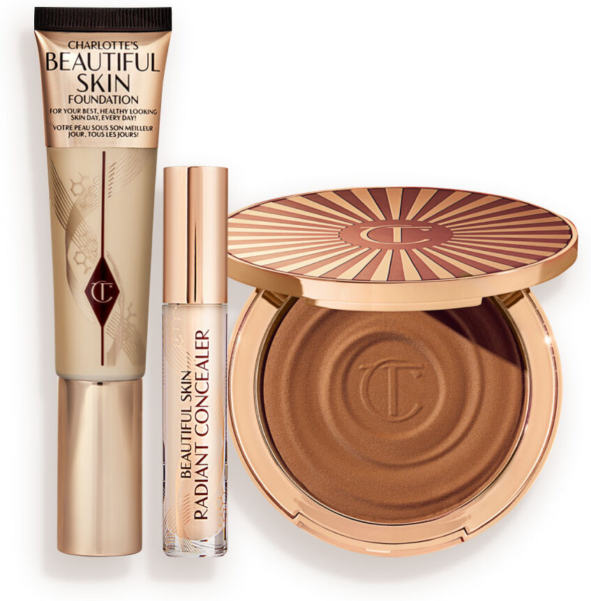 Beautiful Skin 3-step Routine - Magical Savings Charlotte Tilbury 4968 Beautiful Skin 3-step Routine Size: