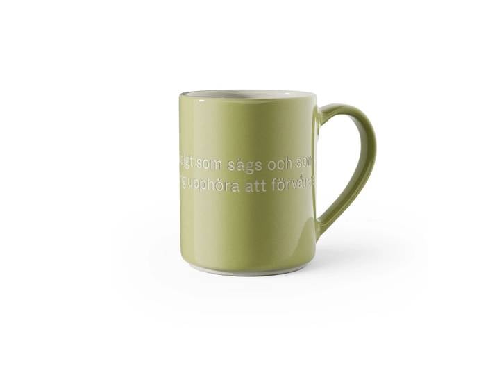 Design House Stockholm Mug Astrid Lindgren, Voj, voj, tellement de choses inutiles.. Texte suédois
