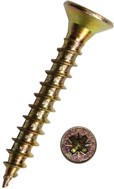 Dresselhaus Vis à bois aggloméré fraisée Z 5x30 galvanisée 1130/021/51 (1130/021/51 5x30)