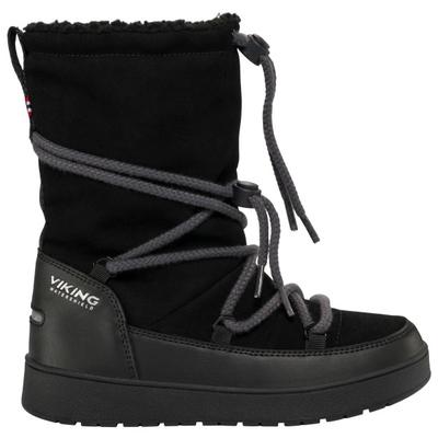 Viking - Kid's Snowcord Tall Warm WP - Winterschuhe 32 | EU 32 schwarz