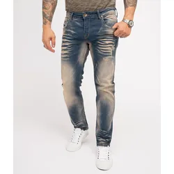 Rock Creek Jeans Regular Fit Laser-Effekt