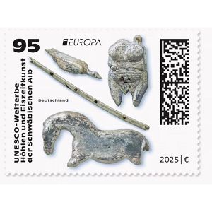 DeutschePost Briefmarken 95cent, Archäologie, Standardbrief/Postkarte, nassklebend, 1 Stück