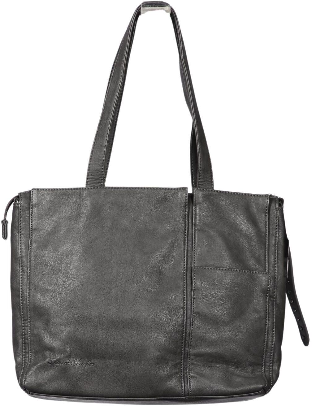 Fritzi aus Preußen Damen Handtasche gross, Grau, Kunstleder - Second Hand