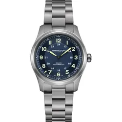 Hamilton Khaki Field Titanium Auto H70205140 - blau,braun - 38mm