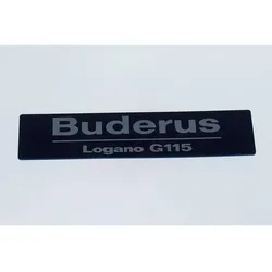 Geräteschild Logano G115 - 67902824