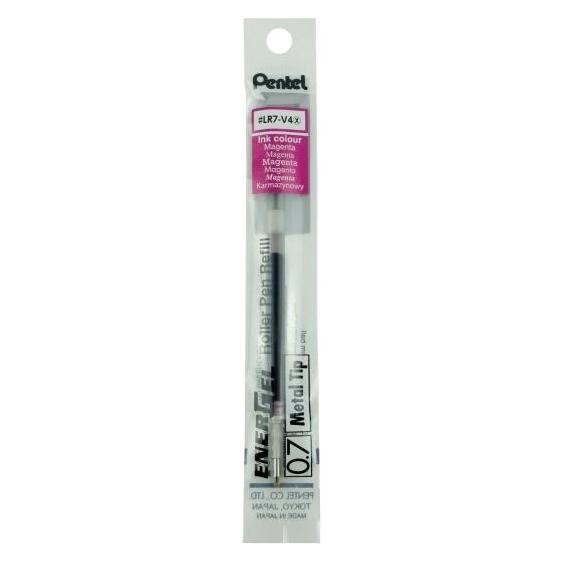 Pentel 12 LR7 Gelschreiberminen pink (12x) (LR7-V4X)