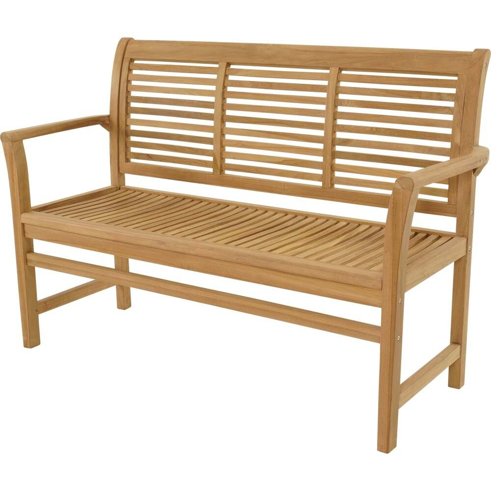 Lesli Living Bank Stripe Teak 142 cm