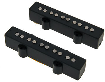 Lollar J-Bass 5S Set Schwarz