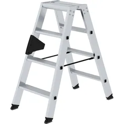 Munk, Leiter + Gerüst, Stufen-Stehleiter beidseitig begehbar 2x4 Stufen (Stehleiter)