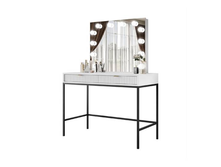 Lookway Schminktisch mit Spiegel CORTADO ELITE, 104x50x143 cm