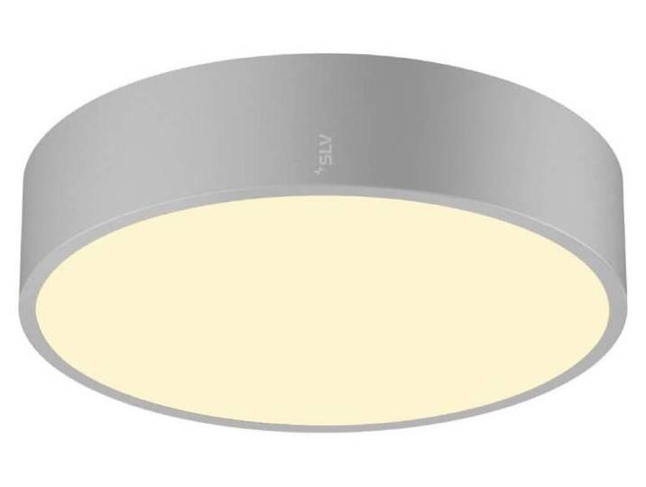 SLV 1007318 MEDO 30, LED Wand-Deckenaufbauleuchte rund 2700/3000/4000K, 12W, Phasenabschnitt, 110°, grau