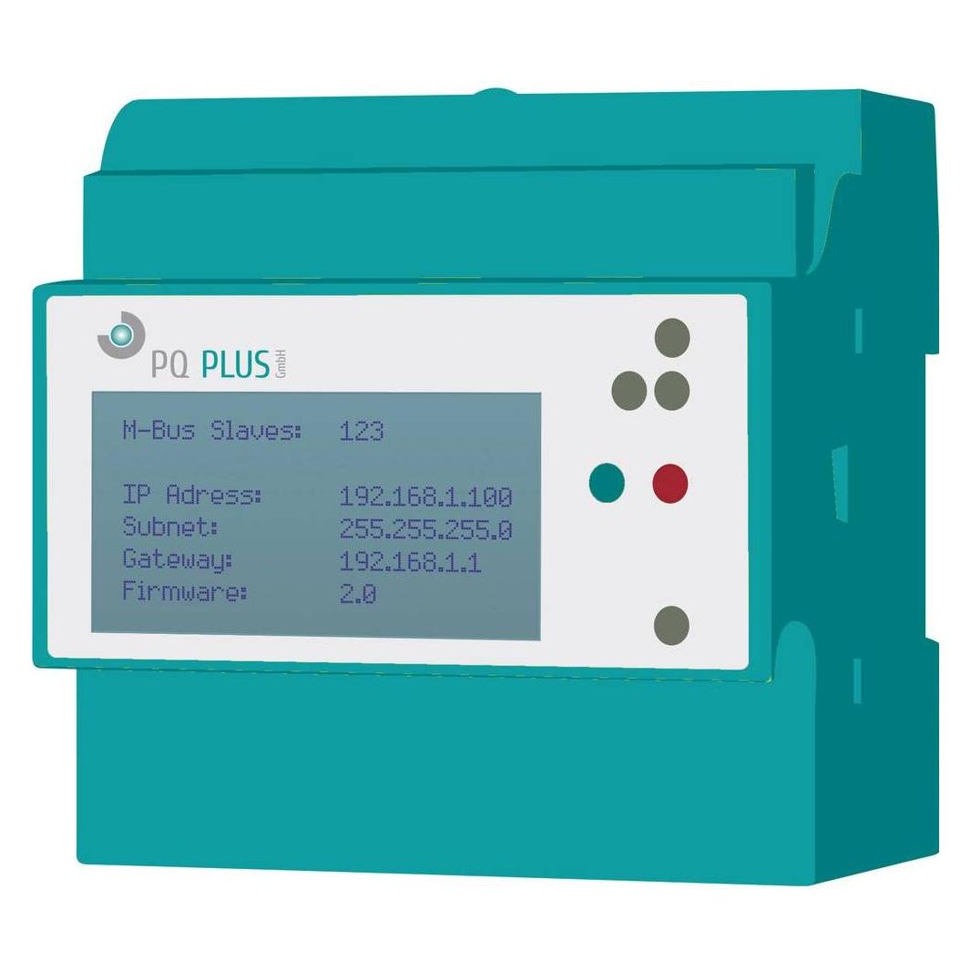 PQ Plus PQ M-Zentrale 60 Digitales Hutschienenmessgerät PQ M-Zentrale 60 - max. (26.68.1060.co)