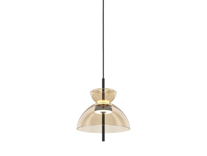 Runde LED Design Pendellampe „Bangkok II“ Amber Maytoni