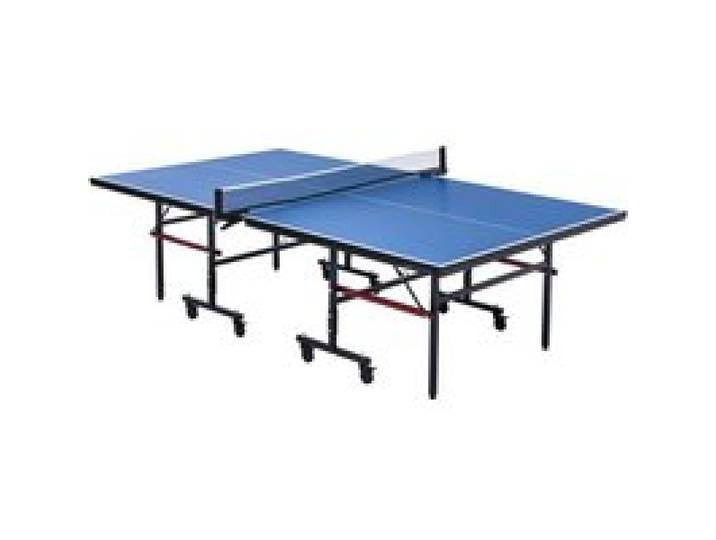 VEVOR Ping-Pong-Tisch, professionelles Tischtennisspiel, tragbarer MDF-Tischtennistisch für den Innenbereich, faltbarer Ping-Pong-Tisch mit Schnellklemmnetz und feststellbaren Rädern, einfacher Aufbau in 10 Minuten, 18 mm dicke Tischplatten