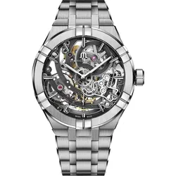 Maurice Lacroix Aikon Automatic Skeleton AI6028-SS002-030-1 - transparent,silber - 45mm