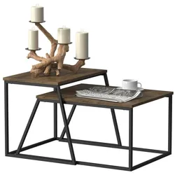 Vicco, Couchtisch + Beistelltisch, Myra