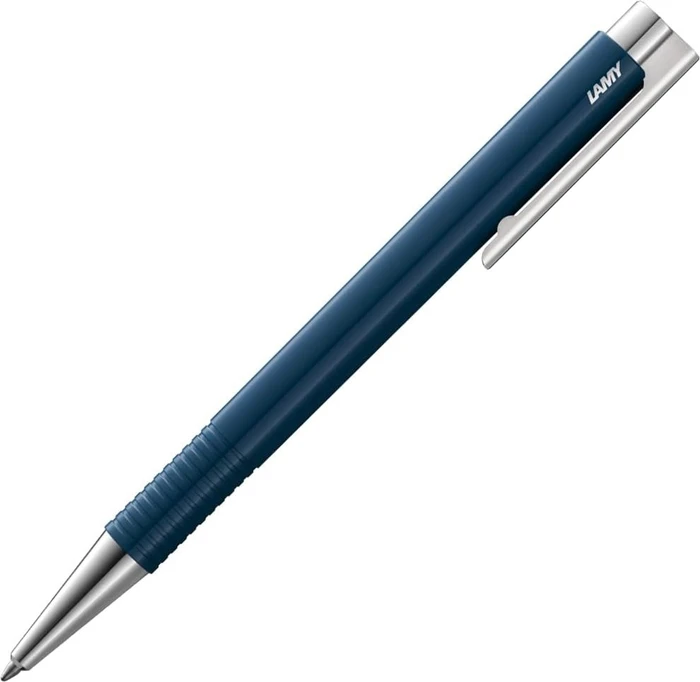 LAMY Kugelschreiber logo M+ blau, Schreibfarbe: schwarz, 1 St.