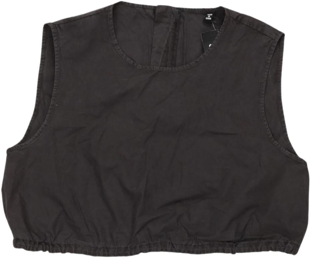 McQ Alexander Mcqueen Damen Top, Grau, Gr. S, Synthetik / Baumwolle - Second Hand