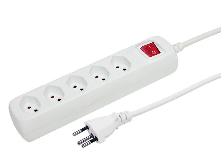 Prix Garantie Steckdosenleiste mit Breaker Switch 5-fach