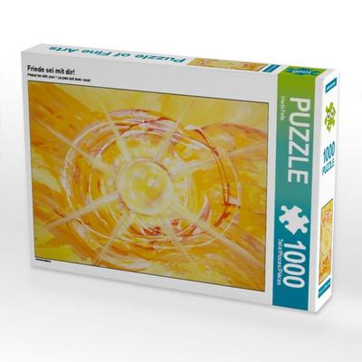 CALVENDO Puzzle Friede sei mit dir! | 1000 Teile Lege-Größe 64x48cm Foto-Puzzle für glückliche Stunden