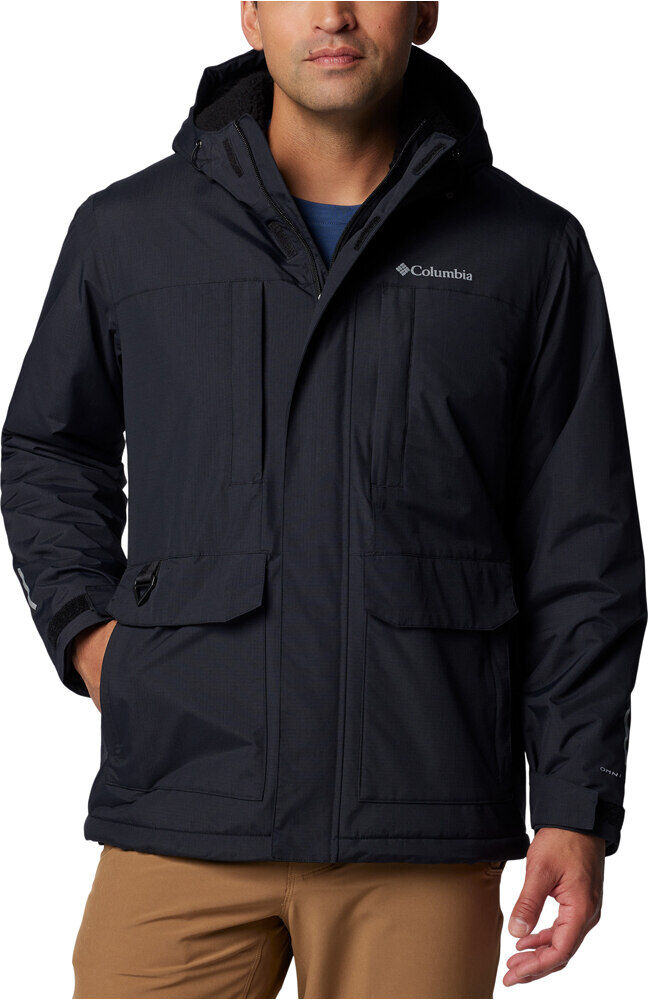 Columbia landroamer sherpa chaqueta outdoor hombre Negro (L)