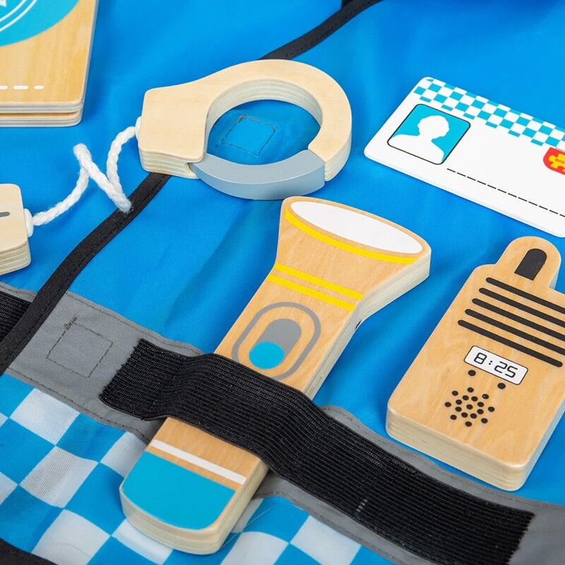 BigJigs Toys Déguisement de la police