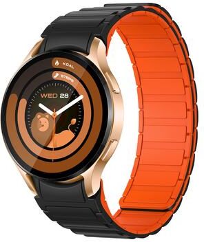 Fashion Sheath Ultra AI Smartwatch AMOLED Display With Voice Assistant gold Magnetic