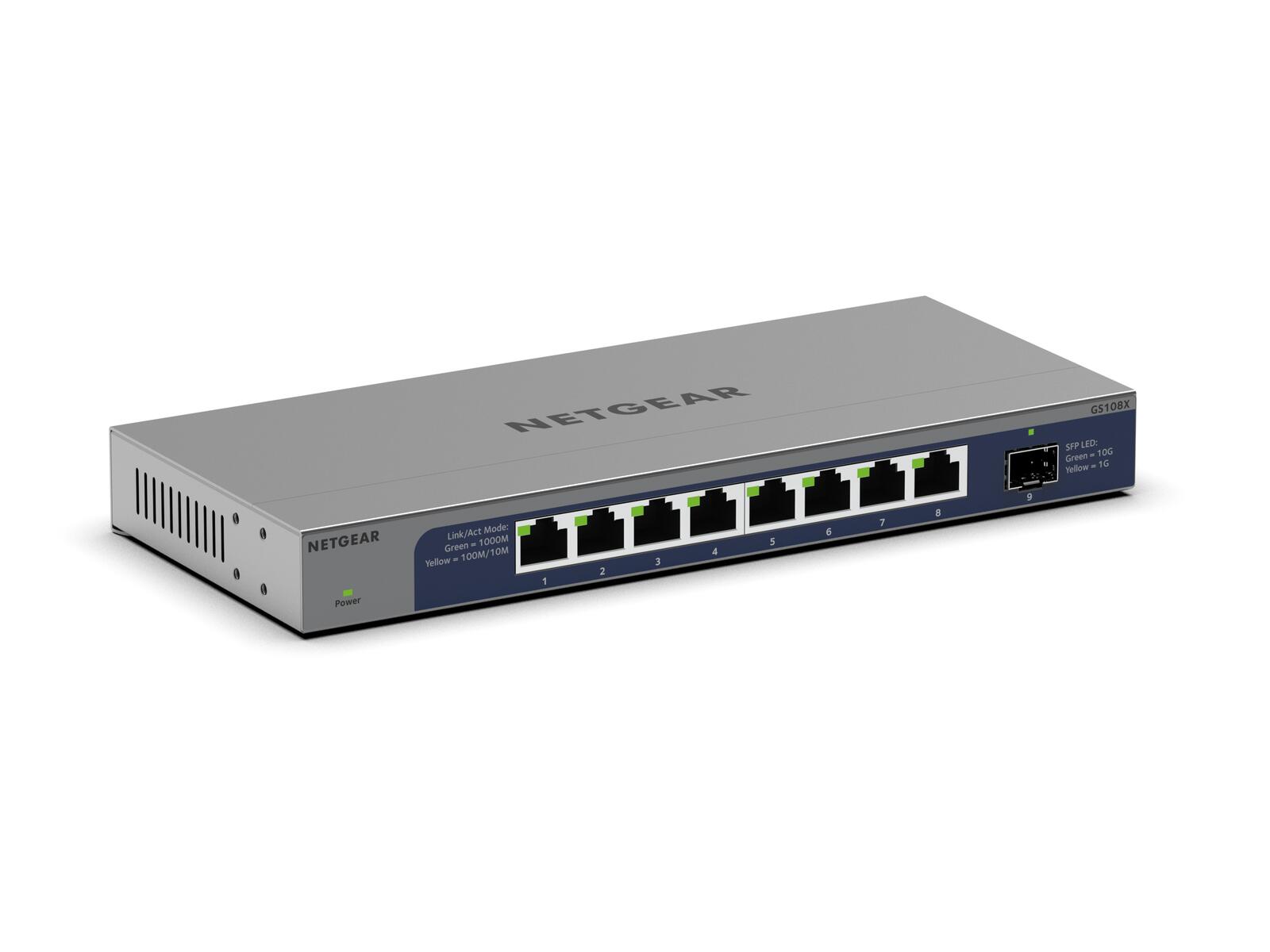 Netgear GS108X-100EUS 8-Port Gigabit Ethernet Smart Switch