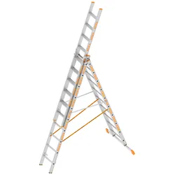 Layher TOPIC 1041 Allzweckleiter mit rutschhemmenden R12 3x10 Stufen