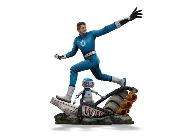 Iron Studios Merchandise-Figur Fantastic Four Art Scale Statue 1/10 Mr. Fantastic and H.E.R.B.I.E 26
