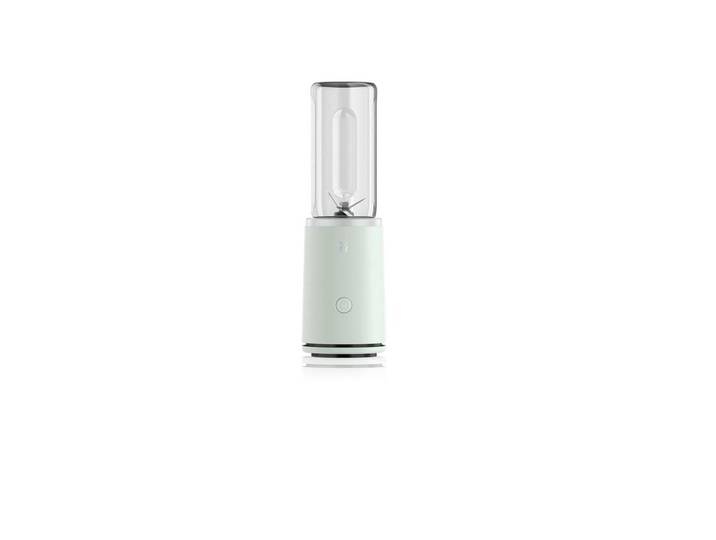 WMF Smoothie-Maker Mix & Go Touch , grün (frosty grün), B:10cm H:33,5cm T:10cm, Zerkleinerer, recyceltes Material, auslaufsichere Trinkflasche, Einhandbedienung, Smoothie-Maker