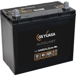 HJ-S46B24L(S) 12V 45Ah 325A Yuasa AGM Auxilliary BackUp Stützbatterie