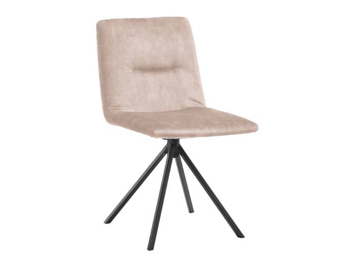 Musterring JustB! SP500 Stuhl in Velours mit Stativgestell - Velours S4141 oyster - ohne Funktion Drehfunktion, Rückholfunktion Modern, Zeitlos