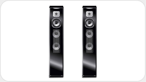 Quadral Platinum M4 hochglanz *highgloss schwarz* QU08040