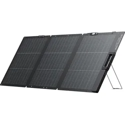 EcoFlow leichtes tragbares bifaziales Solarpanel mit XT60 und IP68 Leistung 160 W