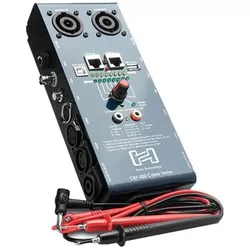Hosa CBT-500 Audio Kabeltester (Audio Kabeltester), Audio Zubehör, Schwarz