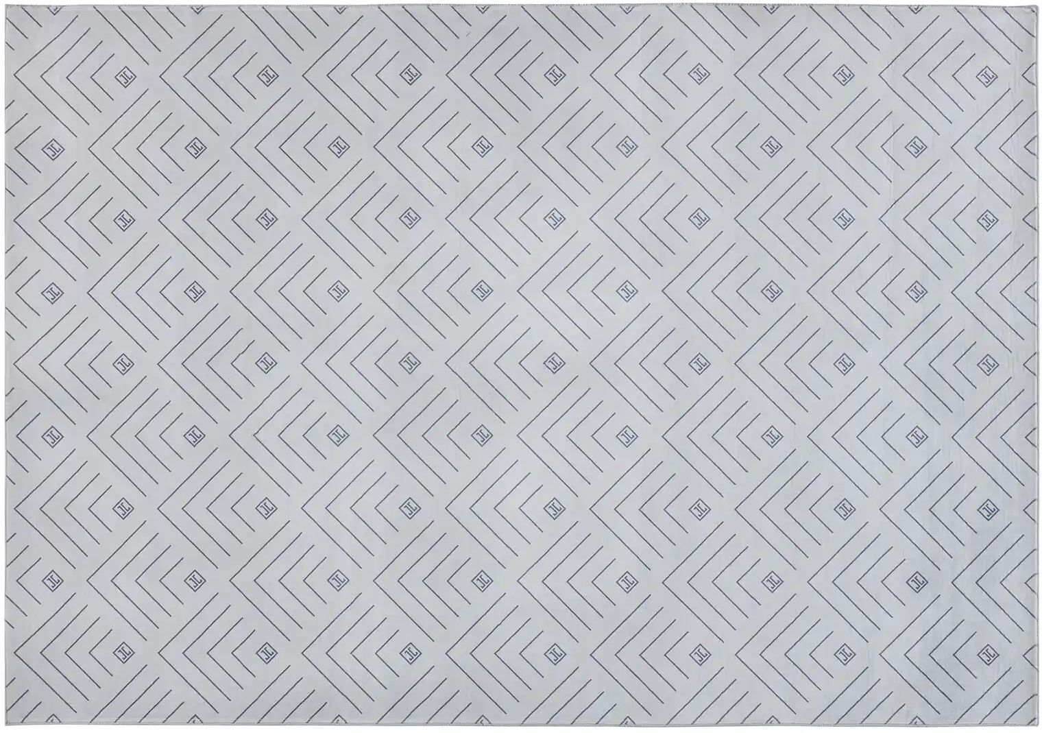 Jette Home Webteppich  Signatur ¦ silber ¦ Synthetische Fasern ¦ Maße (cm): B: