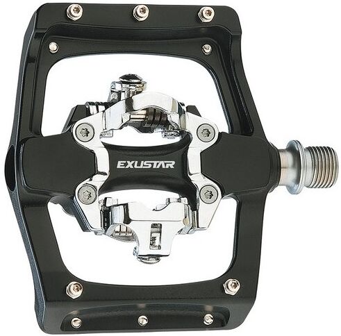 EXUSTAR Pedali MTB freeride dual function  PM820 SPD
