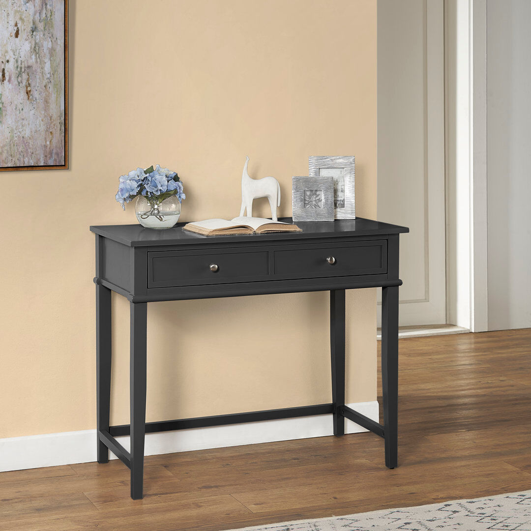 Fernleaf Megan Writing Desk Black 76.2cm H X 90.2cm W X 45.7cm D