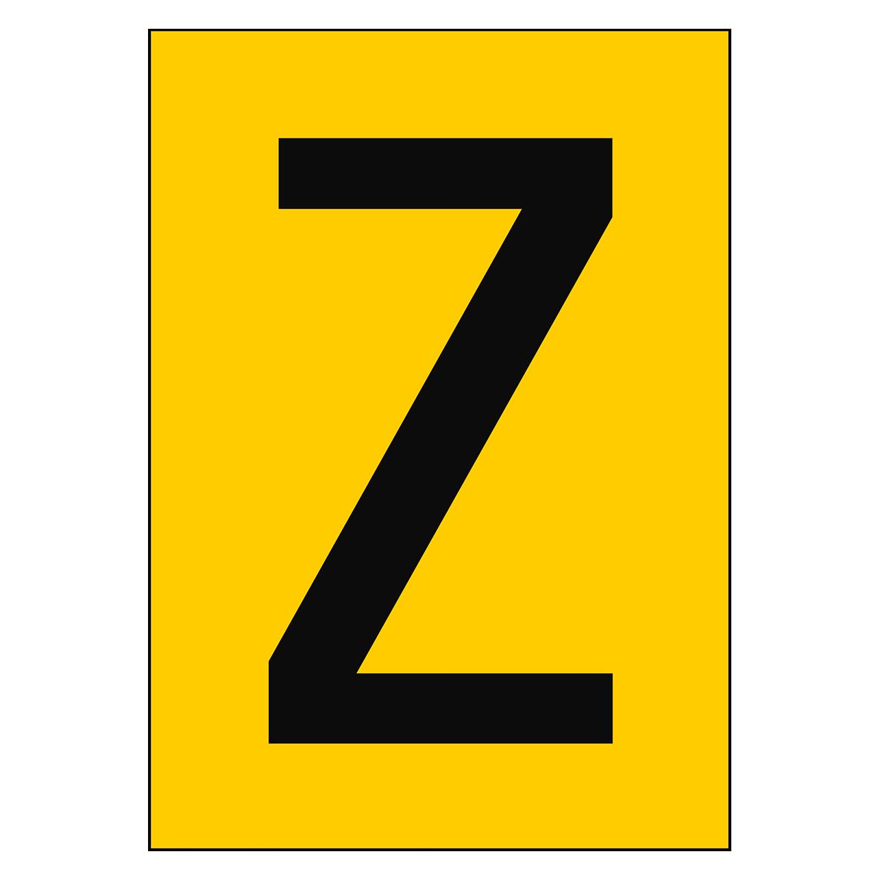 Brady A4-Etiketten mit Zahlen und Buchstaben (NL7541A4YL-Z)