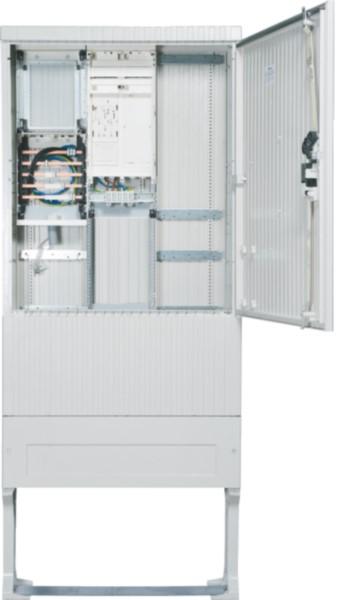 HAGER Zähleranschlusssäule ZAS207BE15A 207-Basis 1 ZP eHZ 5p+APZ+Nachrüstfeld