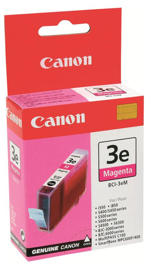 Canon BCI-3eM Magenta inktcartridge, paars, 1 stuk